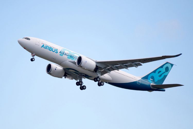 O A330-800neo decola pela primeira vez: ainda sem clientes (Airbus)
