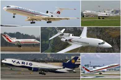 Hoje raros nos aeroportos, os trijatos foram muito populares até a década de 1990