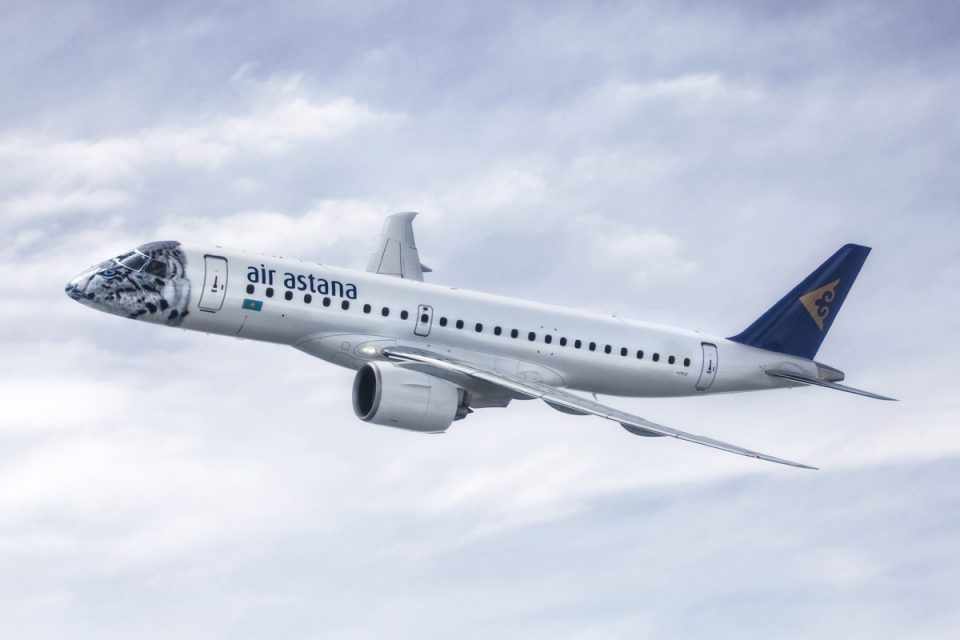 O novo E190-E2 é 17,3% mais eficiente em consumo de combustível comparado ao primeiro E190 (Embraer)