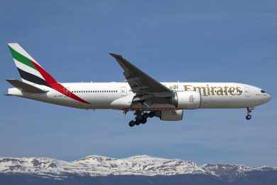 Emirates suspenderá segundo voo entre São Paulo e Dubai