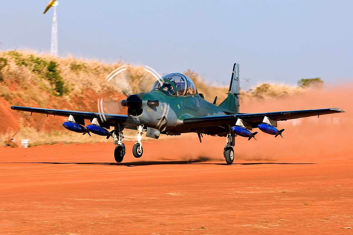 A Nigéria será o quinto operador do Super Tucano na África (Embraer)