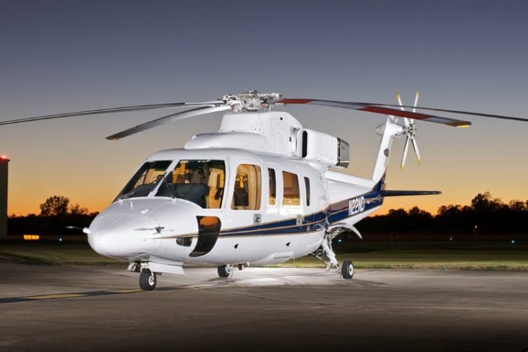 O S-76 é um helicóptero projetado para viagens longas (Divulgação)