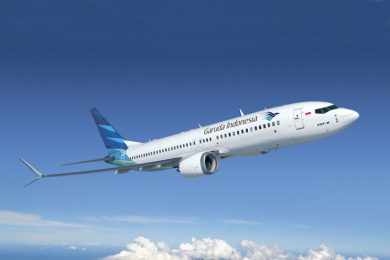 A Garuda Indonesia é a primeira companhia a cancelar pedidos pelo 737 MAX após os acidentes (Divulgação)