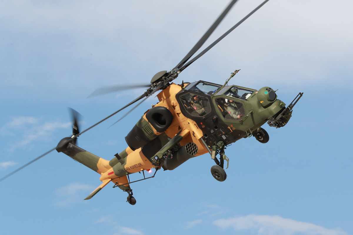 O T129 ATAK foi desenvolvido a partir do Agusta A129 Mangusta (Turkish Aerospace)