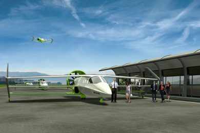 O avião híbrido-elétrico da Faradair é projetado para viagens de até 1.600 km, ideias para a aviação regional (Faradair)
