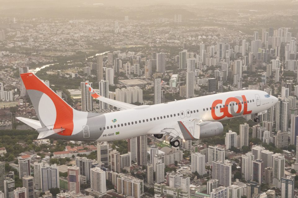 O voo da Gol entre Recife e Santiago será realizado em jatos 737-800 ou 737 MAX (GOL)
