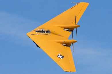 “Avó” do bombardeiro B-2, asa voadora de 1944 se acidenta nos EUA