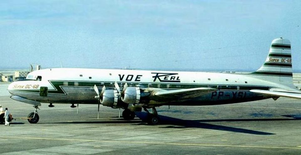 A Real Aerovias também operou algumas poucas unidades do DC-6