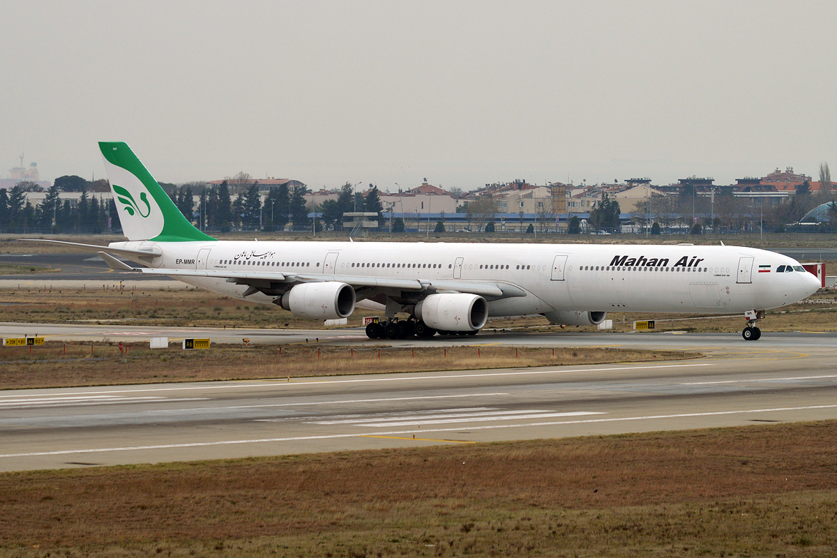 O voo da Mahan Air entre Teerã e Caracas é realizado com o jato Airbus A340-600 (Anna Zvereva/Creative Commons)