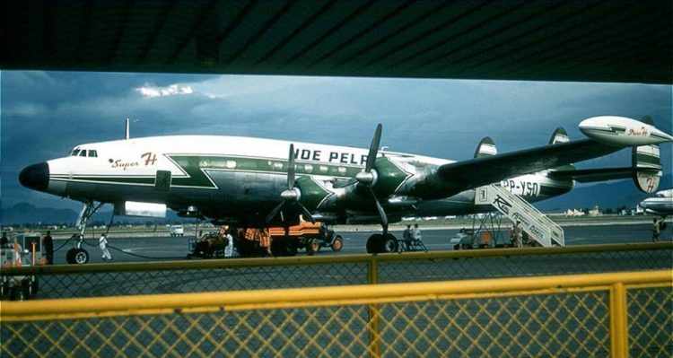 O Super Constellation era o máximo da aviação comercial antes da era dos jatos