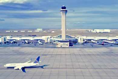 Aeroporto de Denver, nos EUA, planeja ter voo para o Brasil