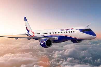 Embraer vende o E195-E2 para companhia africana pela primeira vez