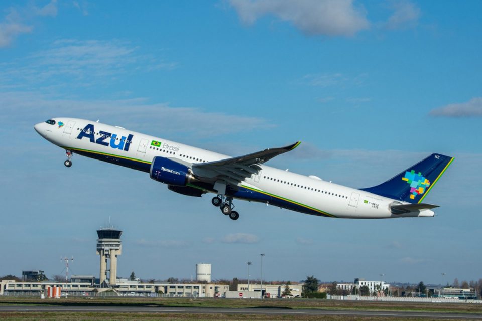 O primeiro A330neo da Azul deve estrear no dia 10 de junho (Airbus)