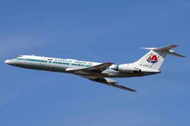 “737 russo”, Tupolev Tu-134 faz seu último voo comercial