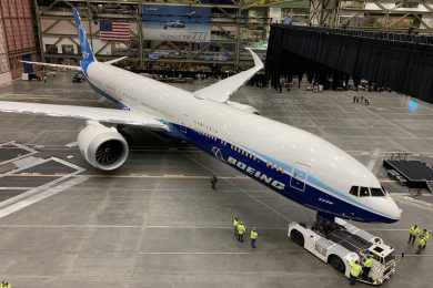 Voo inaugural do Boeing 777X deve ocorrer no dia 26