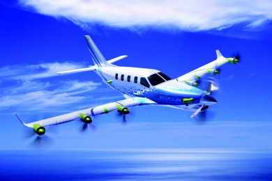 Airbus vai construir avião híbrido-elétrico com sete motores