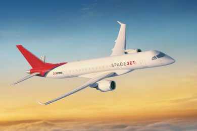 Mitsubishi Aircraft e Mesa Airlines fecham acordo para 100 jatos SpaceJet M100
