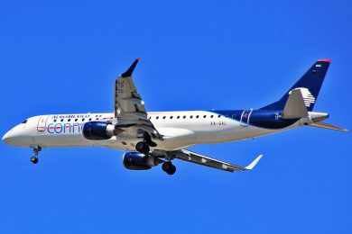 Aeromexico entre o E195-E2 e o A220 para renovar sua frota