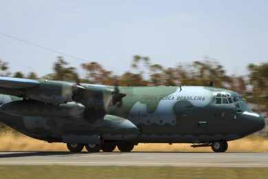 FAB envia Hercules para combater incêndios na Amazônia