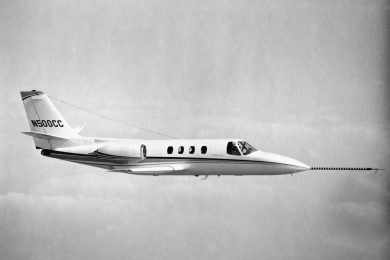 Primeiro voo do Cessna Citation completa 50 anos