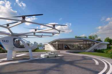 Primeiro “vertiporto” para táxis voadores será inaugurado em Cingapura