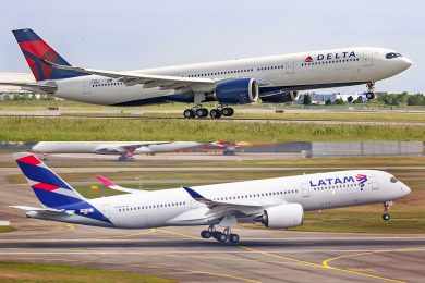 Sociedade entre Delta e LATAM provocará mudanças importantes no cenário da aviação comercial
