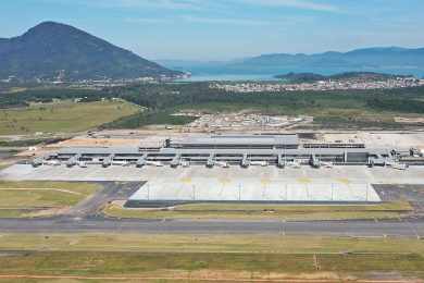 Aeroporto de Florianópolis ganhará novo terminal de passageiros em outubro