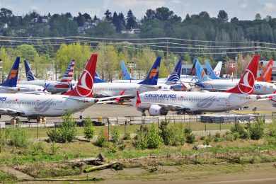 Inferno astral da Boeing continua com baixas entregas e pedidos cancelados