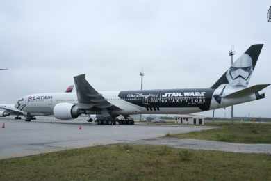 “Stormtrooper Plane” da LATAM chega ao Brasil