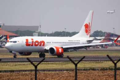 Boeing 737 MAX da Lion Air