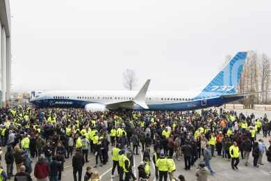 Apresentação do Boeing 737 MAX 10