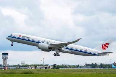 Para atender alta demanda na Ásia, Airbus vai finalizar o A350 na China