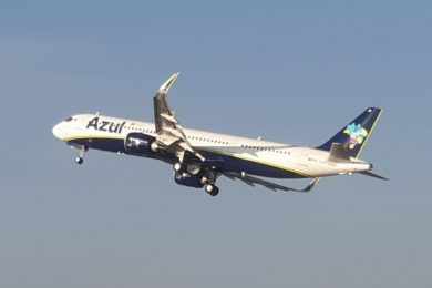 Primeiro Airbus A321neo da Azul entra em serviço nesta quinta-feira
