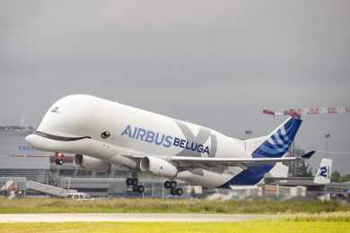 Cavalo de carga da Airbus, BelugaXL é certificado para operar na Europa