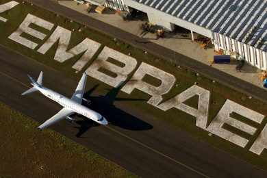 Fábrica da Embraer em São José dos Campos