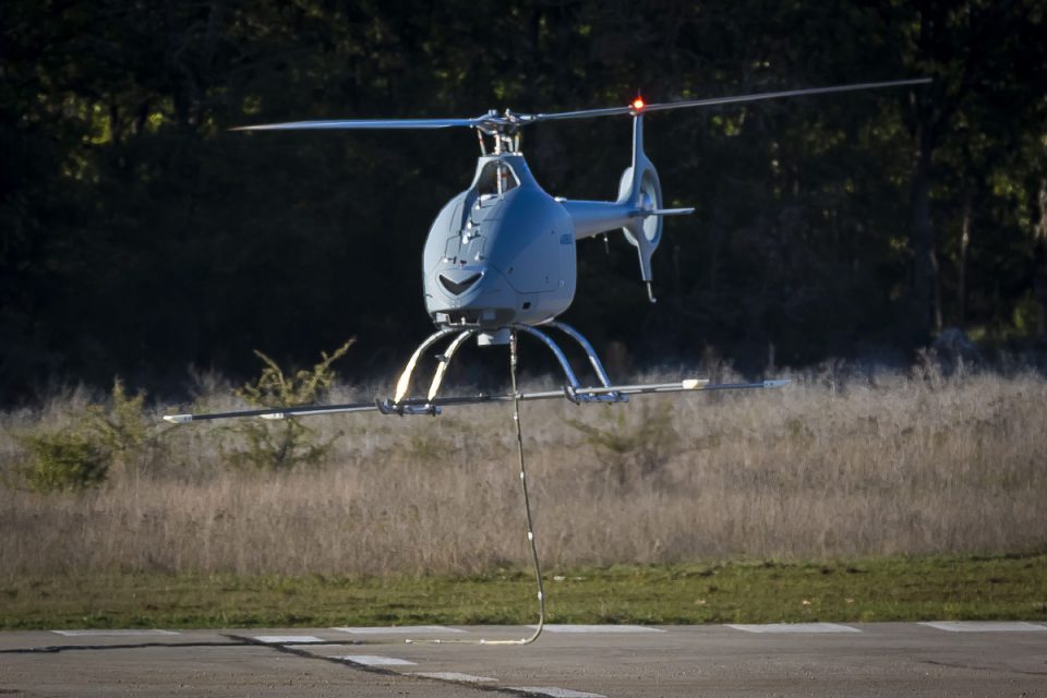 Helicóptero-drone: o VSR700 está em testes com a marinha da França (Airbus)