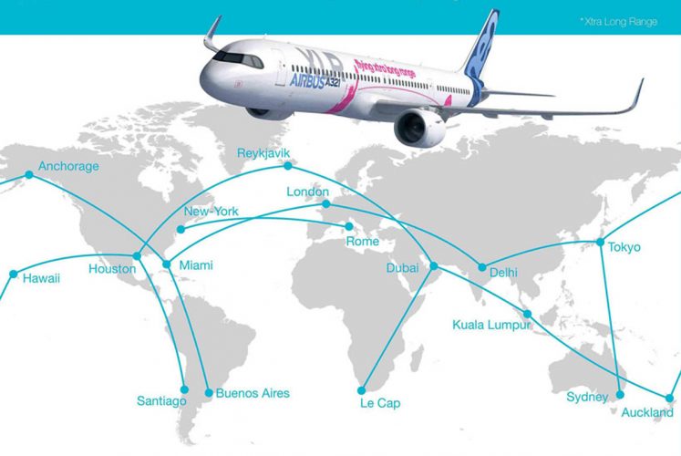 Airbus A321XLR infográfico