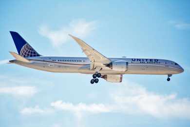 United Airlines introduzirá o Boeing 787 no voo São Paulo-Chicago em 2020