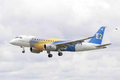 Embraer adia entrada em serviço do E175-E2 para 2023