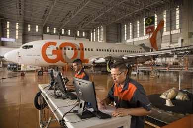 Gol abre nova unidade de negócios focada em manutenção de aeronaves