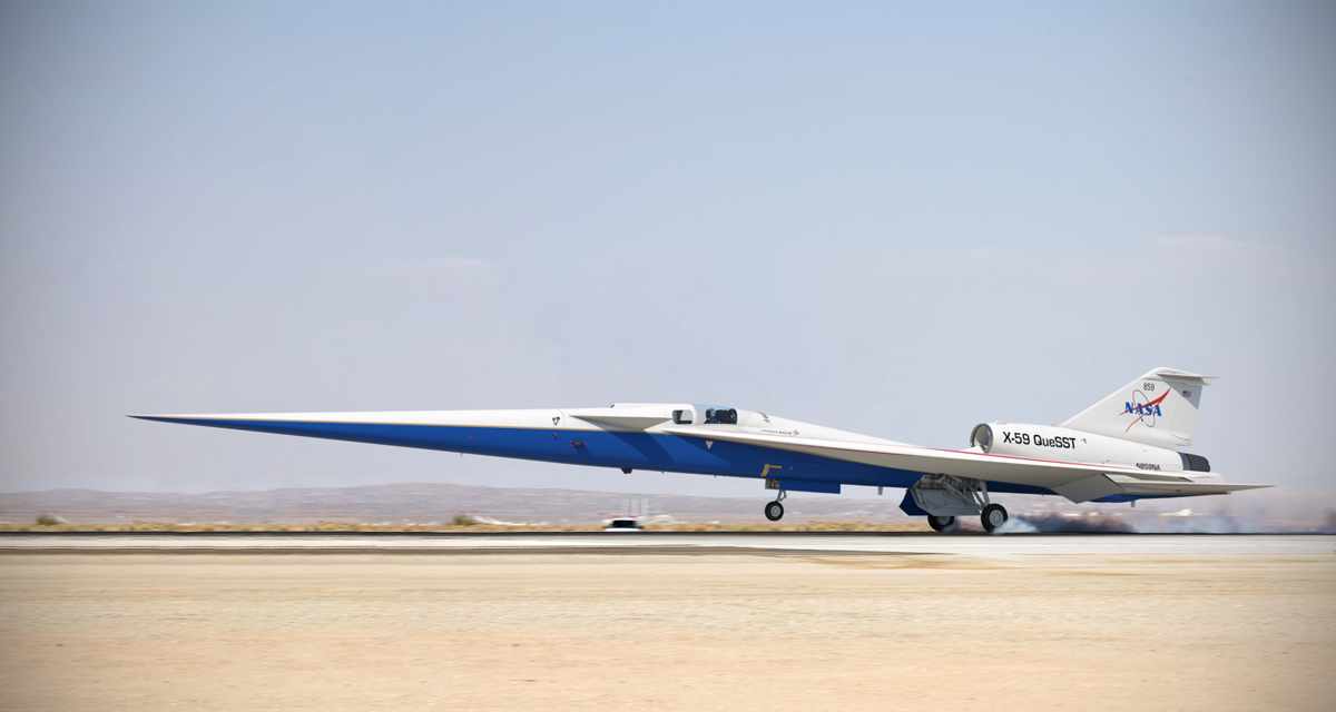 Aeronave de pesquisa X-59 QueSST da NASA