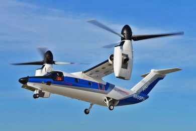Primeiro tiltrotor AW609 de produção será concluído até o final do ano