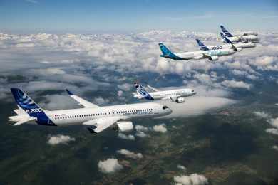 Consultoria sugere que governos europeus comprem até 600 jatos da Airbus para mantê-la funcionando