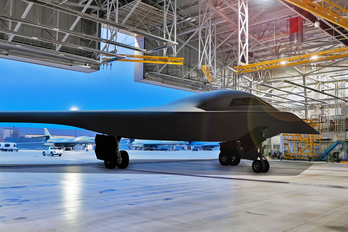 Força Aérea dos EUA publica novos renders do B-21 Raider - Airway