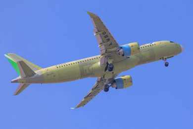 Jato chinês C919 tem novo atraso em seu desenvolvimento