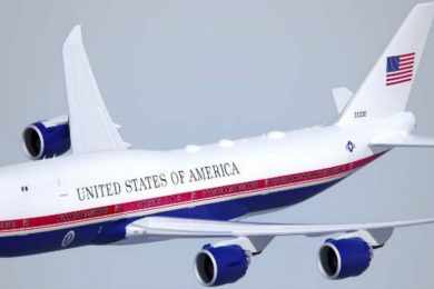 Eleito, Donald Trump retomará novo layout para o Air Force One?