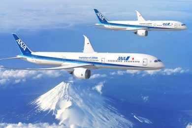 Depois de seca, Boeing anuncia encomenda de jatos 787 para a ANA