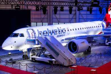 Helvetic Airways confirma que jato E190-E2 da Embraer é mais econômico do que se pensava