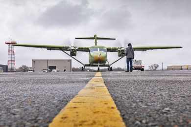 Cessna SkyCourier realiza primeiros testes de acionamento dos motores no solo