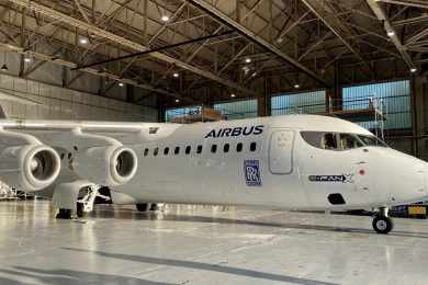Airbus e Rolls-Royce encerram projeto de avião com motorização híbrida